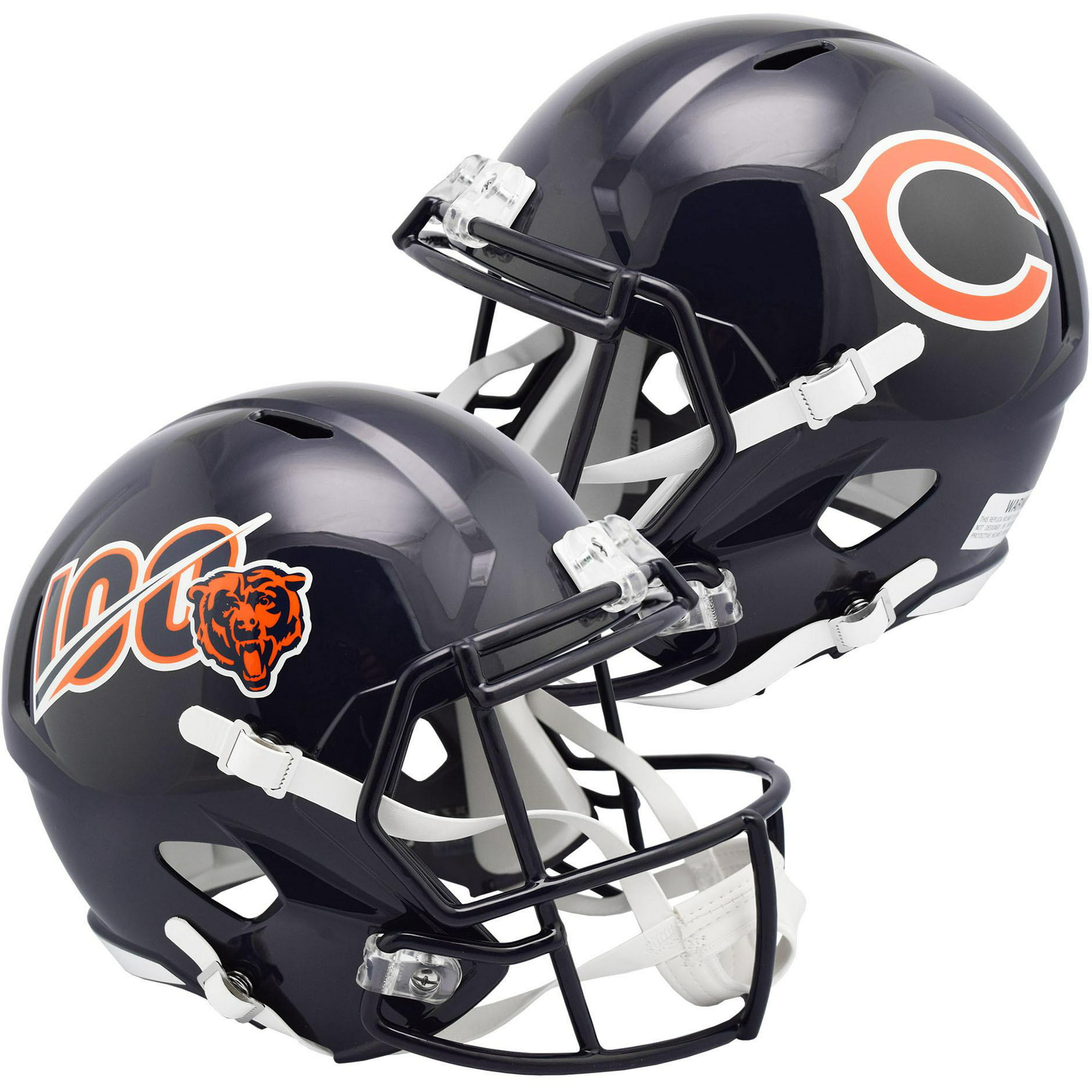 Riddell Chicago Bears NFL 100 Speed Full-Size Replica Helmet - Fanatics  Authentic Certified 