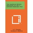 thumbnail image 1 of The American Review Magazine, V1, No. 1, January-February, 1923, 1 of 1
