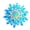 Blue, variant on Rhinestone Large Flower Brooches Pins for Women Fashion Sparkly Crystal Sunflower Statement Brooch Wedding Party Suit Dress Formal Jewelry Accessories .