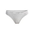 thumbnail image 3 of No Boundaries Cotton Thong Panty, Women’s and Women’s Plus, Sizes S-XXXL, 3 of 3