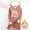 (Fashion 121)Pink, variant on Aimik Plus Size Hooded Top for Women Fall Winter Thick Fleece-Lined Warm Base Layer Sweatshirt Loose Fit Long Sleeve Hooded Top
