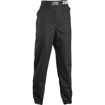 Finish Line One-Layer SFI-1 Premium Racing Suit Pants, Grey XXL