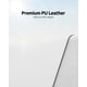 thumbnail image 2 of Protector de escritorio Ysagi de piel impermeable blanco 80x40 cm, 2 of 8
