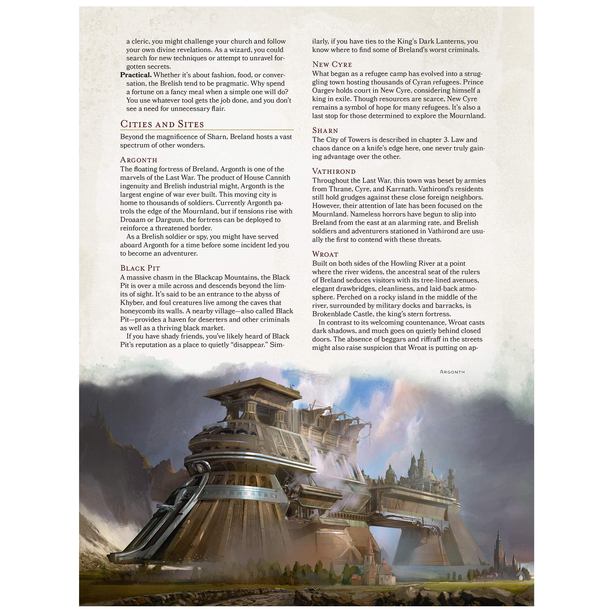 Dungeons & Dragons Eberron: Rising from the Last War Hardcover Book Alternate Cover (D&D Adventure)