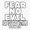 1pcs, variant on I will fear no evil for you are with me; Sticker