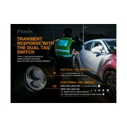 Fenix TK16 V2 3100 Lumen Long Throw Rechargeable Flashlight