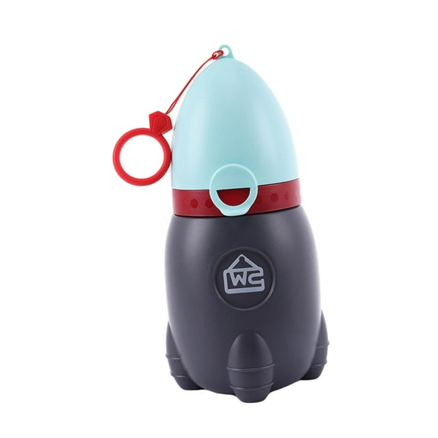 lionlar Toilette Pot Étanche Voyage Gobelet d'Urgence Toilette pour Intérieur Extérieur Randonnée Bleu Pâle