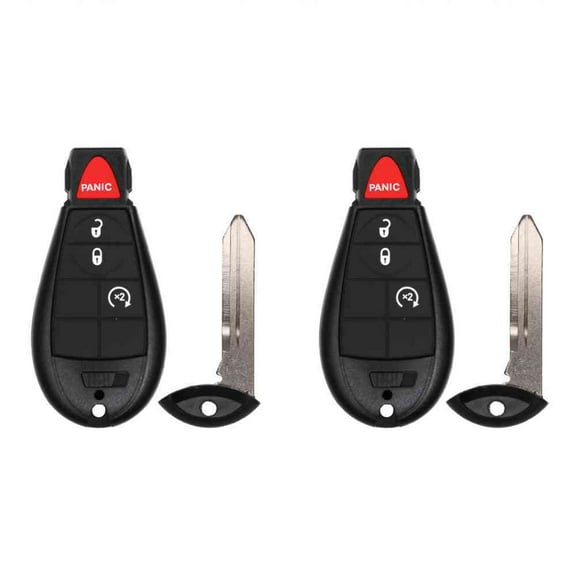 Key Fob Eye4Techs Replacement for RAM 1500 2500 3500 2016 FCC GQ4-53T GQ453T Part Number 68508721 68508721AA Pack of 2