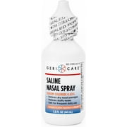 GeriCare Saline Nasal Spray Moisturizer, 1.5 Oz, 3 Pack