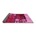 thumbnail image 2 of Ahgly Company Indoor Square Abstract Pink Contemporary Area Rugs, 6' Square, 2 of 4