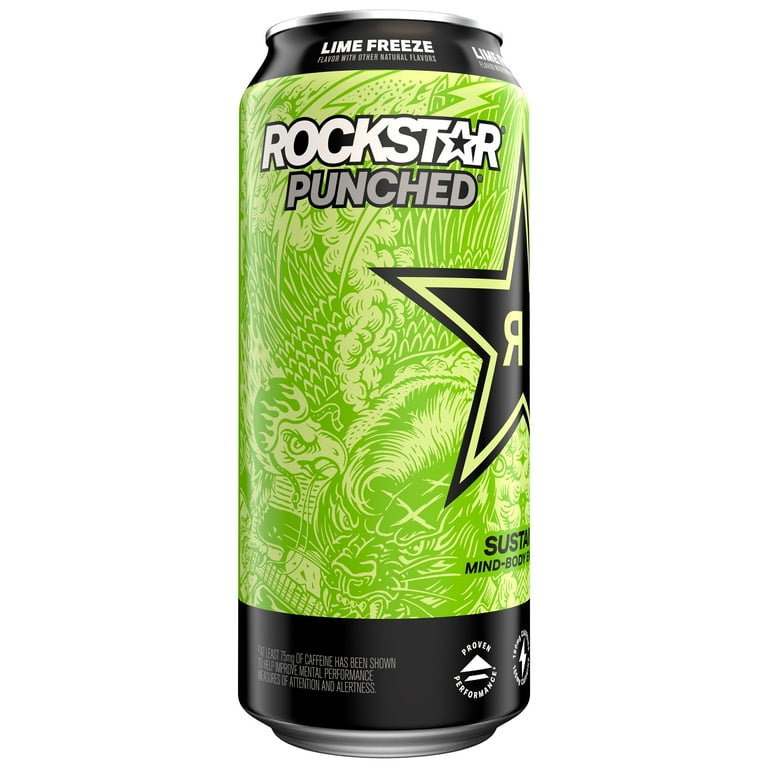 KLINT☆ROCKSTARロックスターエナジー フリースタイル Rockstar Freeze Frozen Lime Energy Drink, 16 fl oz Can - Walmart.com