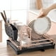 thumbnail image 4 of 1 escurridor de cocina de doble capa, soporte para cuencos, color dorado champán., 4 of 7