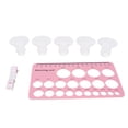 thumbnail image 2 of Kit De Herramientas De Medición De Brida, Kit De Inserción De Brida De Regla Para Pezón, 2 Juegos De Inserciones De 13 15 17 19 21 Mm Para Bomba De Lactancia, 2 of 7