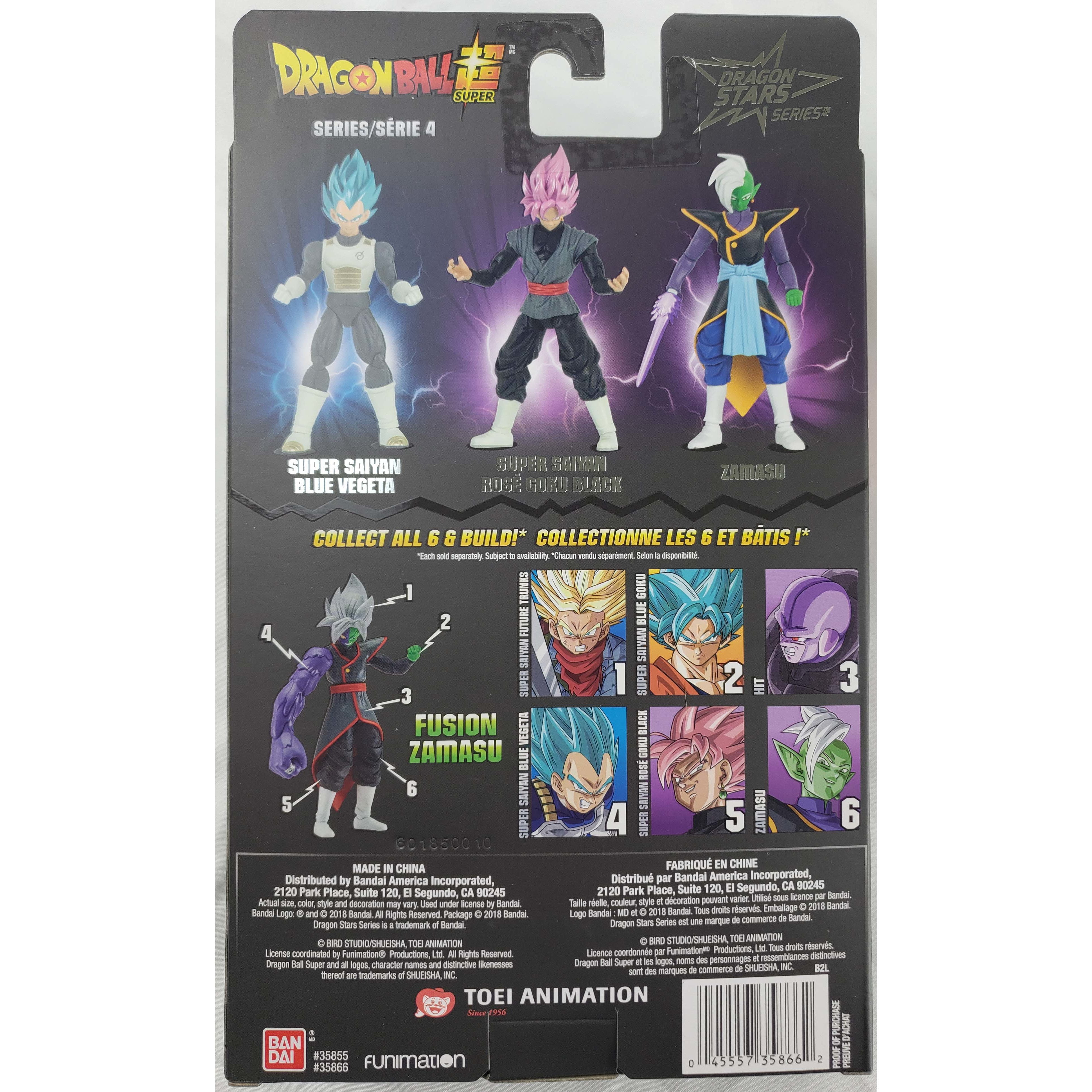 Boneco Goku Black Rose Dragon Ball Super Action Figure Ball Z