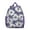Purple-2, variant on Botanical Flower Students Backpack - Modern Farmhouse Style with Autumn Leaves and Bloom Print, Durable Lightweight School Bag for Students and Teens