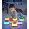 thumbnail image 3 of Máquina de ruido blanco para dormir bebés adultos niños, máquina de sonido con luz nocturna, 16 sonidos relajantes para dormir, enchufable, generador de ruido para dormitorio hogar, 3 of 8