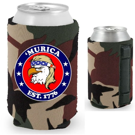 

Murica 1776 Magnetic Can Coolie (Green Camo)