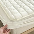Waterproof Quilted Mattress Protector Pad Antimite Antibacterial