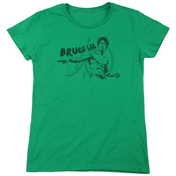 Bruce Lee Brush Lee S/S Women's T-Shirt Kelly Green
