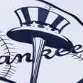 thumbnail image 5 of Men's Mitchell & Ness  White New York Yankees Cooperstown Collection Fleece Hoodie, 5 of 6