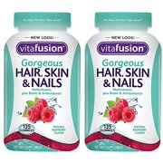 Gorgeous Hair, Skin & Nails, 135 Count (2 Bottles)