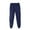 Dark Blue, variant on REDARER Kids' Solid Jogger Pants, Elastic Waist Loose Warm Ankle Length Sport Trousers for Toddler Boys & Girls,8-9 Years