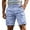 Light Blue, variant on Men's Casual 5 Inch Summer Shorts Lightweight Breathable Outdoor Travel Workout Comfortable Stretch Elastic Waistband Pants for Men 2025 Summer Casual Loose Fit