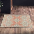 thumbnail image 6 of Red Rugs, Faded Rug, Medallion Rug, Boho Rugs, Turkish Rug, Bathroom Rug, Round Rug, 3D Printeds Rug, Kitchen Rug, Non-Slip Carpet, 5.2'x7.5' - 160x230 cm, 6 of 8