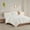 Ivory, variant on Twin/Twin XL Shaggy Long Fur Comforter Mini Set