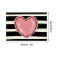 thumbnail image 3 of Artoid Mode Valentine's Day Placemat Red Love Wedding Holiday Table Mat 1 Count, 3 of 3