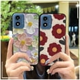 thumbnail image 4 of LYM-Phone Case For MOTO G Play 2024/4G/5G, Anti-knock Anti-dust Oil Painting flower Durable Fashion Design Dirt-resistant Shockproof Full wrap Phone Pouch Protective TPU Cartoon Cute, 4 of 9