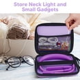 thumbnail image 3 of Lámpara de lectura EastPin Neck, color morado, con funda de almacenamiento recargable, 3 of 8