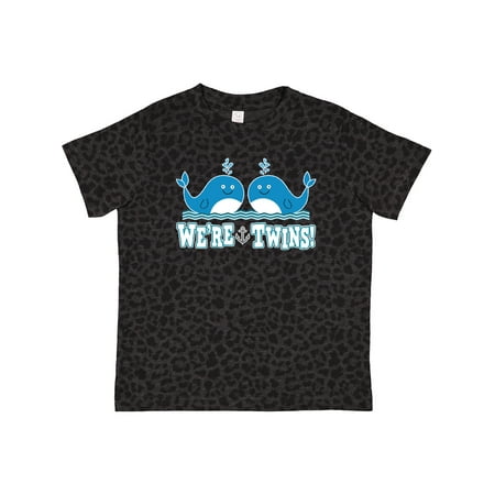 

Inktastic Twin Boys Whales Gift Toddler Boy Girl T-Shirt