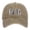 Khaki, variant on PAPA Father's Day Baseball Cap, Pigment-Dyed Washed Cotton Dad Hat with Embroidered Design, Adjustable Snapback Vintage Style Cap for Outdoor Activities and Casual Gift