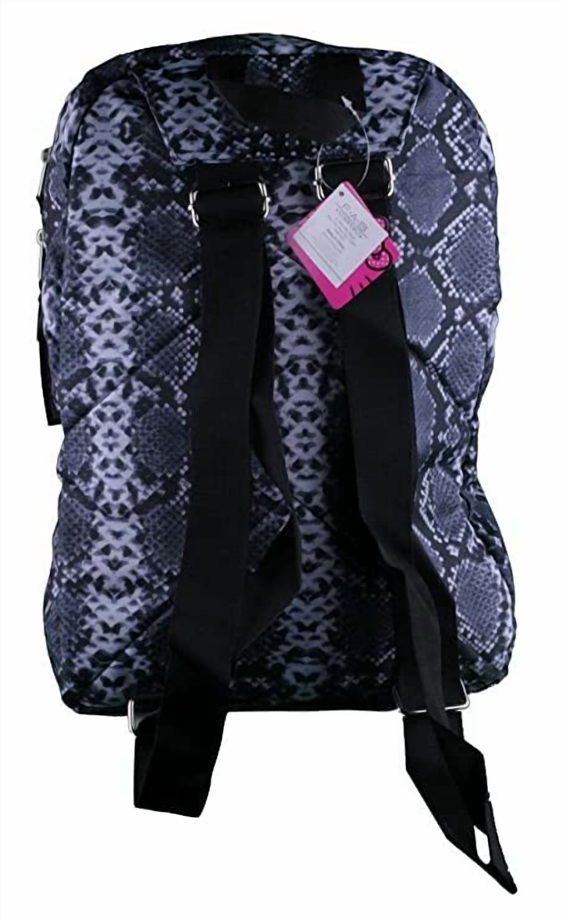Hello Kitty Sublimation Gray Animal Print Backpack Full Size