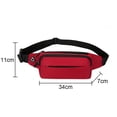 thumbnail image 2 of Hukapapa-riñonera impermeable para teléfono móvil, deportiva, para trabajo, para correr, a la moda, para hombre pequeño, 2 of 5
