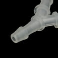thumbnail image 4 of Unique Bargains 2.5mm Hole Dia Plastic Y Shaped 3 Way Air Oxygen Valves Tube Connector Clear, 4 of 4
