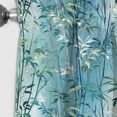 thumbnail image 3 of Designart "Jungle Harmony With Botanical Ferns I" Botanical Blackout Blue, Beige Curtain 1 Panel, 3 of 4
