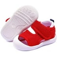 thumbnail image 3 of Toddler Boys Girls Unisex Baby Summer Sport Sandals Closed Toe Non-Slip Rubber Sole Pool Beach Mesh Sneakers Lightweight Outdoor Water Shoes, 3 of 4