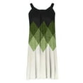 thumbnail image 4 of IROINNID Women's 2024 Summer Casual Beach Dresses Crew Neck Sleeveless Wrap Party Club Mini Ruched Bodycon Dress, 4 of 5