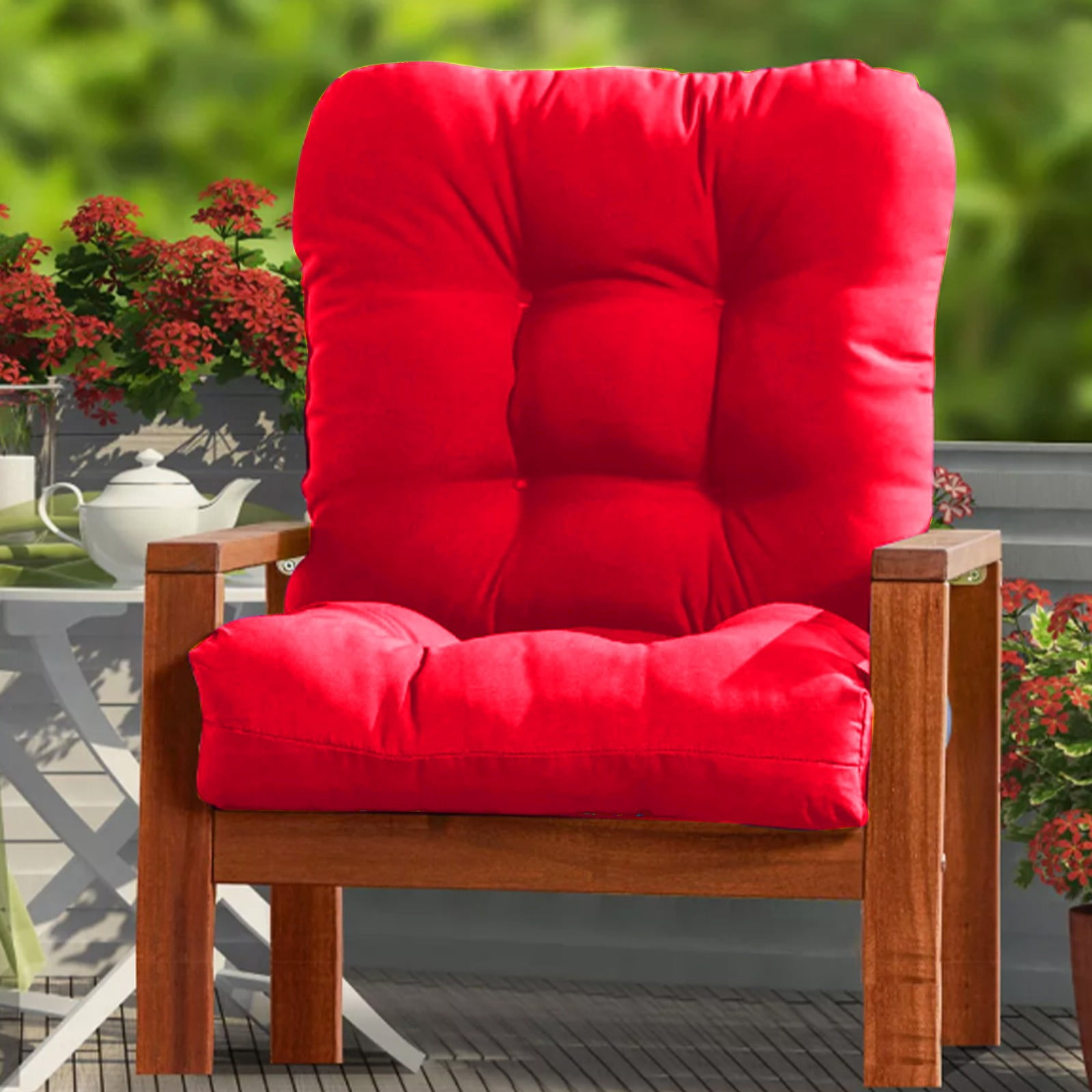Rocking Chair Cushion, Highly Elastic Seat Cushion for Garden Benches Rattan Chairs