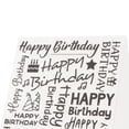 thumbnail image 2 of Peahefy Rubber Stamp,Happy Birthday Embossing Folder DIY Handcraft Scrapbooking Stamp Photo Album Decor,Embossing Folder, 2 of 6