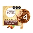 thumbnail image 1 of Paletas heladas Ferrero Rocher clásica sabor avellana 4 pzas de 50 g c/u, 1 of 5