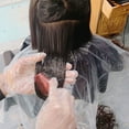 thumbnail image 4 of 100Pcs Disposable Durable Shoulder Pad Transparent Hair Cape Barbershop Shoulder Shawl, 4 of 9