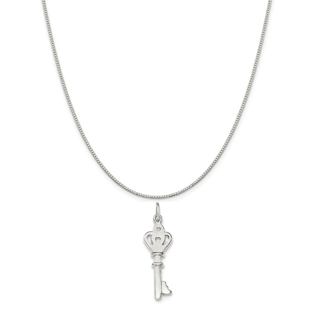 Disney castle hot sale key necklace