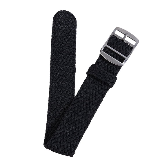 Nylon Watch Band Replacement Watch Band One-Piece Watchband for Men Women Watches Strap Bands Replacement Black