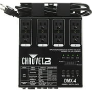 Chauvet DJ DMX-4 LED Lighting Dimmer/Relay Pack 4-Channel Dimmer/Switch Pack