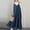 Blue, variant on Tbopshirt Wedding Guest Dresses for Women,Summer Dresses For Women Solid Color Sleeveless V Neck Dress Loose Dresses