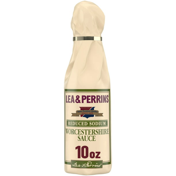 Lea & Perrins Reduced Sodium Worcestershire Sauce, 10 fl. oz. Bottle -  