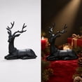 thumbnail image 6 of Trovenix Christmas Deer Figurine Elegant Reindeer Statue Tabletop Decor For Mantel Living Room Bedroom Office Indoor Holiday Winter Home Decoration, 6 of 7